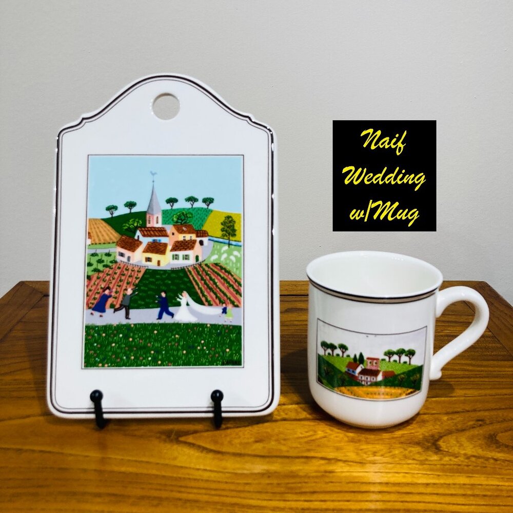 Villeroy and Boch matching cup and plate